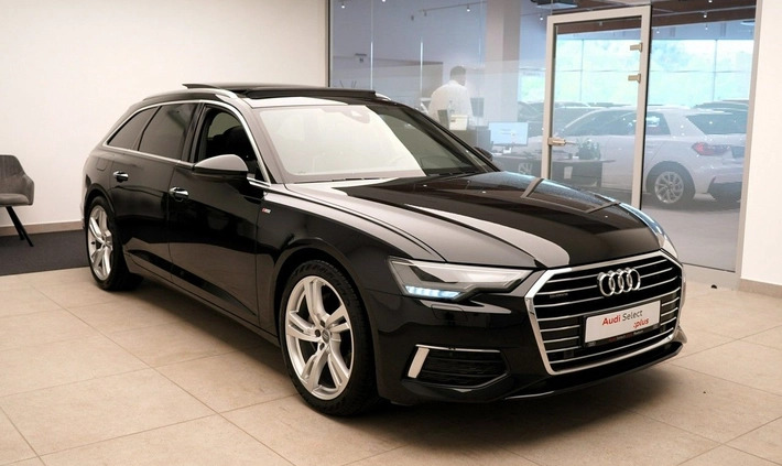 Audi A6 cena 209850 przebieg: 55907, rok produkcji 2019 z Biecz małe 742